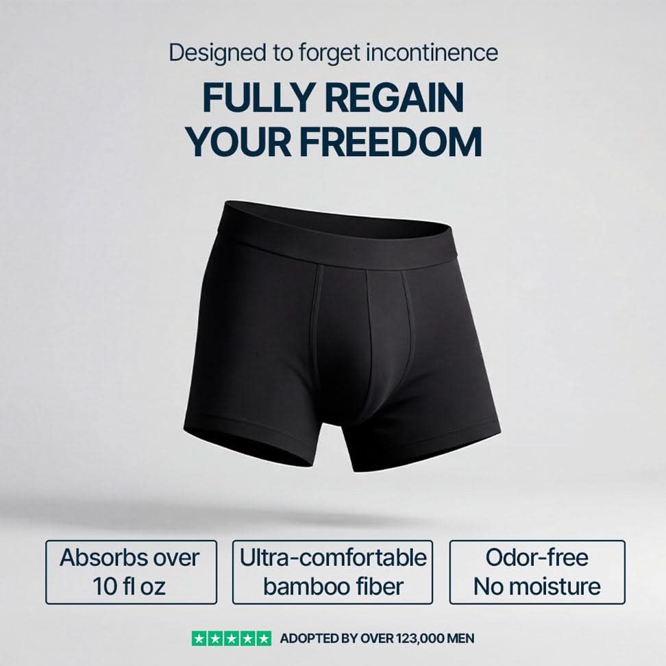 Boxer Homme Absorbant Naéla