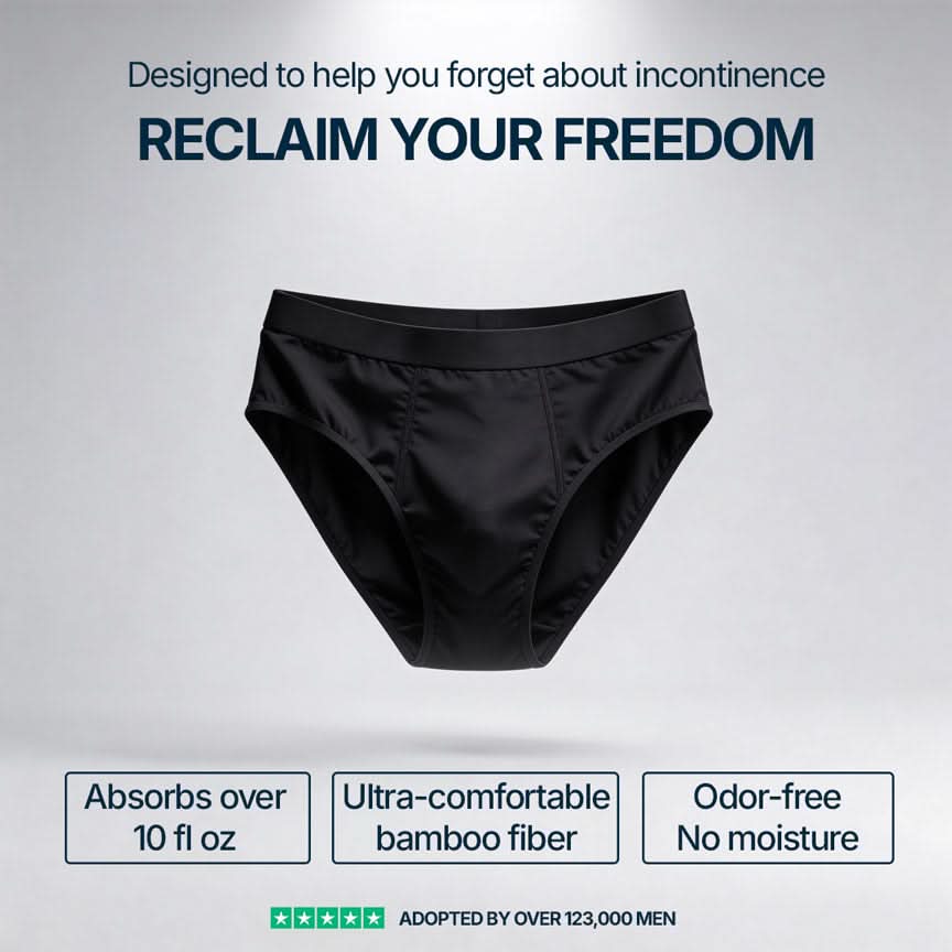 Slip Homme Absorbant Naéla
